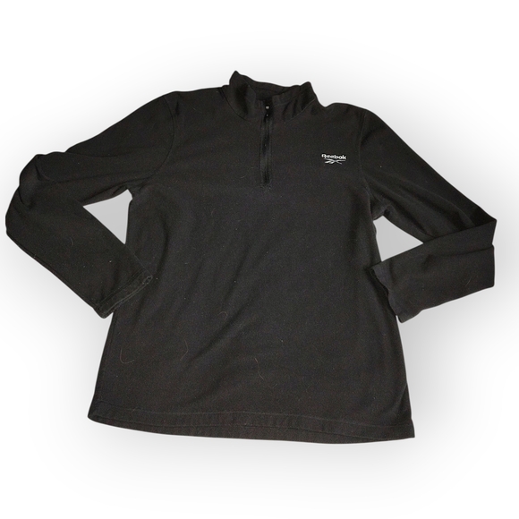 Reebok Other - Reebok Black Half-Zip Pullover Sweater